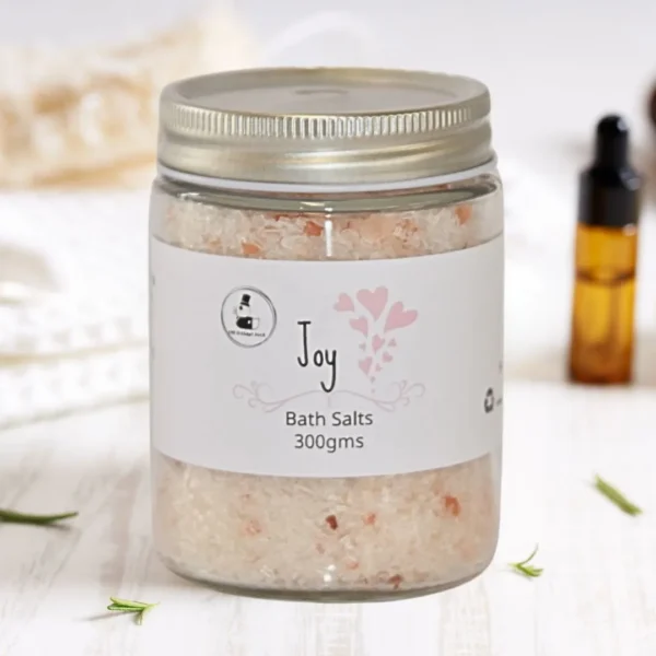 Joy Bath Salts Handcrafted by Lasercraft Central Coast