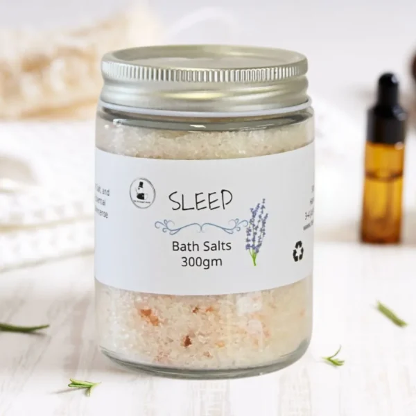 Sleep Bath Salts Handcrafted by Lasercraft Central Coast